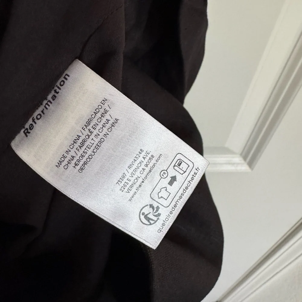 🖤New Reformation Monet Dress Black - Picture 5 of 5